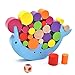 Wooden Building Blocks Dolphin Balance Educational Building Blocks For Kids Children Boys Girls With Personalized Birthday Gift Card