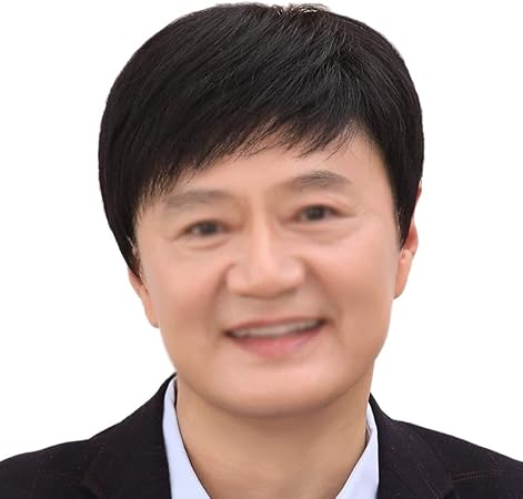 Amazon Co Jp ウィッグ メンズ かつら男性ショートヘアハンサムな中年のかつら本物の人間の髪の毛のかつらカバーライトと通気性 Size Xl ビューティー