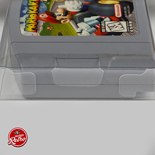 N64 Cart Plastic Case Sleeves Protectors - 25 Pieces Nintendo 64 Storage Box Video Game Display - Scratch Resistant - Dust Proof - Thumbnail 4