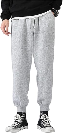 Amazon Maioule メンズ スウェットパンツ ジョガーパンツ トレーニングウェア スウェット メンズ パンツ ジャージ ジョガーパンツ スポーツウェア カジュアル ポケット付き 無地 ストレッチ スポーツ おしゃれ ジャージボトム 通販