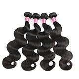 Malaysian Body Wave 10a 100% Unprocessed Virgin Hair Remy Weave Hair Human Bundles Mixed Length 95-100g/pc Natural Black Color