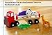 Classic Wooden Toy Truck with Animals for 2, 3 Year Olds, with Detachable Trailer Carrier & Solid Wood Hippo, Giraffe, Zebra & Crocodile Pieces for Preschool Kids, Toddlers Boys & Girls