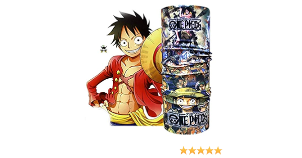 Amazon Com One Piece Anime Design Full Print Seamless Tubular Bandana Balaclava Headband Clothing Shoes Jewelry