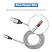 Mxstudio 3-Pack 6FT Micro USB Nylon Braided Cables High Speed Gray