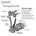 ECCPP TK3143 Timing Chain Kit Tensioner Camshaft Sprocket Crankshaft Sprocket fits for Chevrolet Camaro Impala Monte Carlo Pontiac Firebird 3.8L