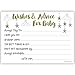 50 Little Star Wishes and Advice For Baby Cards - Baby Shower Game