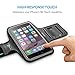iPhone 6 Armband, Anker Sport Armband for iPhone 6 (4.7 inch) with Headphone and Key Slots and 2 Extra Cuttable Velcro Strips