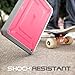 SUPCASE Heavy Duty Beetle Defense Series for iPad Air 1st Gen, Full-Body Rugged Hybrid Protective Case Cover with Built-in Screen Protector, not fit iPad Air 2&3 Gen (Pink)