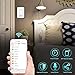 BrizLabs Smart Light Switch, Remote Control Wi-Fi Light Switch with Timer, 15A Wireless In-wall Light Switch, Works with Alexa/Google Assistant/IFTTT, No Hub Required, ETL & FCC Listed, White, 2 Pack