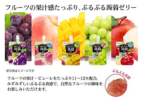 Amazon Com Tarami Delicious Konjac Jelly Grapes Taste 150gx6 Pieces Grocery Gourmet Food