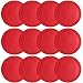 Easygame One Dozen Air Hockey Pucks 3 1/4 inch, Large Size Red Puck for Full Size Air Hockey for Teenager Adults Tables