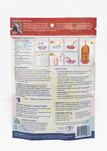 SuperGravy BARKinara Natural Pet Food Topper, 4.5 oz