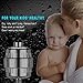 Advanced Shower Filter - 1 Replacement Cartridge + 1 Teflon Tape High Output Universal to Remove Chlorine & Sediments to Purify Water, Chrome Plated Finish (Shower Filter)