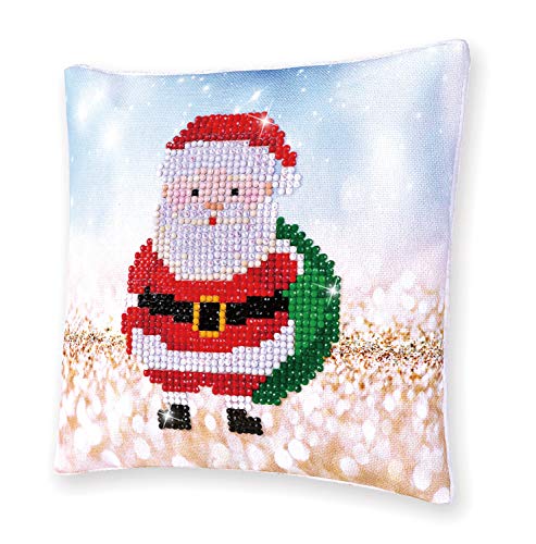 Needleart World Diamond Dotz Santa Claus Sack Mini Pillow Kit No Sewing