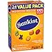 Sunkist Fruit Snacks, Mixed Fruit Gluten Free Snacks, Value Pack, 24 Pouches, 0.8 oz Each (Pack of 3)
