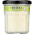 MRS. MEYER'S CLEAN DAY Lemon Verbena Soy Candle, Garden-Inspired Aromatherapy Homekeeping, 35 Hour Burn Time, Made with Essential Oils, 7.2 oz Large Glass Jar Candles (Pack of 2)