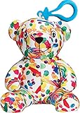 iscream Bubble Gum Scented 'Candy Collage' Bear Squishem Backpack Charm