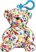 iscream Bubble Gum Scented 'Candy Collage' Bear Squishem Backpack Charm