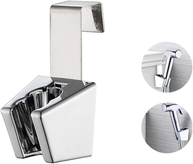 Interior Solutions Shower Holder Hand Shower Bracket for Shower Sprayer Arm Showerhead Bathroom Wall Mount ABS Polished Chrome