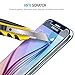 Galaxy S6 Screen Protector, Gembonics Tempered Glass with Bubble Free, 9H Hardness, Anti Scratch with Touchscreen Accuracy