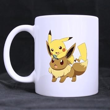 Japan Anime Cartoon Pokemon Cute Pikachu And Eevee Custom