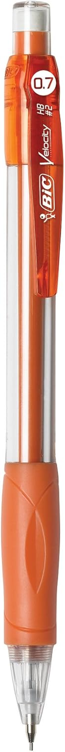 BIC Velocity Original Mechanical Pencil, Medium Point (0.7mm), 4-Count : Office Products