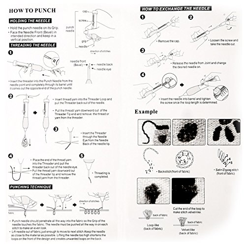 5 Embroidery+Needles+BESKAY+Stitching+Threaders