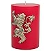Game of Thrones Candle - House Lannister Insignia Sculpted Pillar Candle - Multi Use Candle With 80 Hour Burn Time - Perfect Gift for the GoT Fan - Unscented - 6