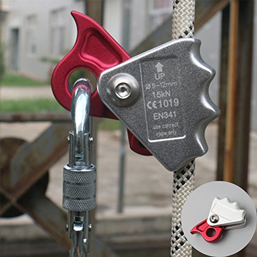 INLAR Climbing Rope Grab, 15KN Safety Rope Grab Buckle SelfLocking