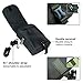 Nylon Cell Phone Shoulder Holster for iPhone 14 Pro Max Case 13 Pro Max Samsung Galaxy S22 Ultra S23 Ultra Multi-pocket Crossbody Phone Bag Purse for Men Women, Belt Loop Clip Pouch Wallet, black