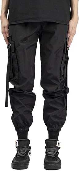 Amazon ブラックテイラー Blacktailor N5 Cargo カーゴパンツ メンズ ストリート秋 ブラック 黒 36インチ 並行輸入品 ロングパンツ 通販