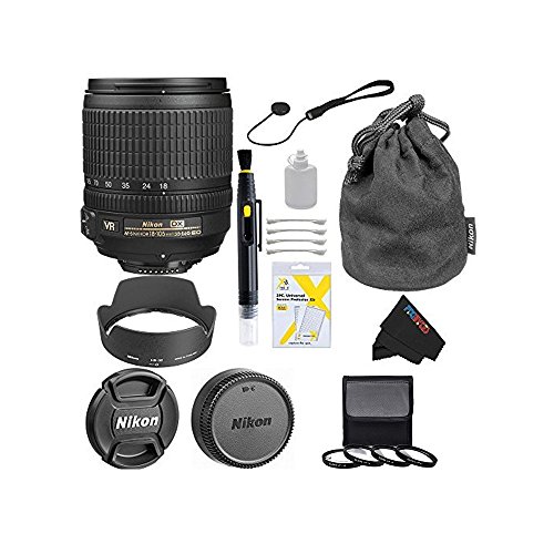 Nikon 18-105mm f/3.5-5.6 AF-S DX VR ED Nikkor Lens for Nikon Digital SLR Cameras - International Version