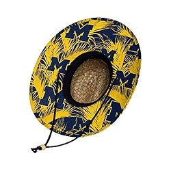 Michigan Wolverines NCAA Floral Straw Hat