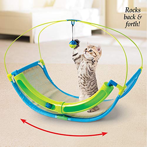 Pet Parade Cat Ball Swing - Playtime Rocking Toy