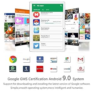 LNMBBS X30 Tablet 10 Pollici 4G LTE, Display da 2560 x 1600, Processore 10-core da 2.6 GHz Tablet PC Android 9.0, RAM da… - immagine 7