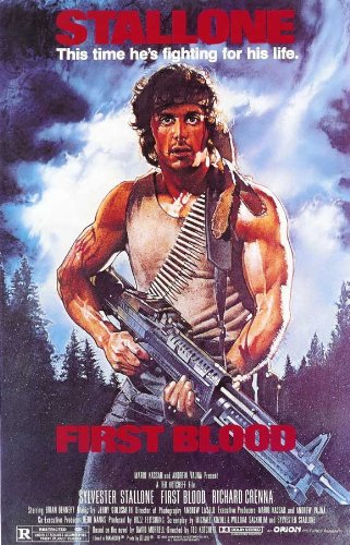 Pop Culture Graphics Rambo First Blood Poster Movie D 11x17