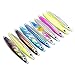 Aorace 10pcs/lot Jig Metal Spoon Fishing Lure Shore Cast Laser Iron Lure Isca Spinner Jigging Bait Fishing Bait 6.7cm 17g