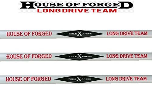 House of Forged EXPRESS 46" White MATRIX Shaft +Free OEM Driver Adaptor - A,R,S,X or 2X Flex