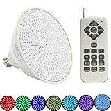 P&LED 120V,35W Color Changing Replacement Swimming Pool Lights Bulb LED PAR56 Light (switch control + remote control type) For Pentair Hayward Light Fixture,and For Inground Pool,E27/E26