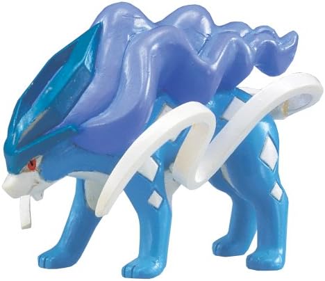 Takara Tomy Pokemon Monster Collection Mini Figure - 1.5" Suicune (M-084) (Japanese Import)