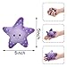 R ? HORSE Jumbo Cute Mermaid + Starfish Set Kawaii Cream Scented Squishies Slow Rising Decompression Squeeze Toys for Kids or Stress Relief Toy Hop Props, Decorative Props Large (2 Pack)