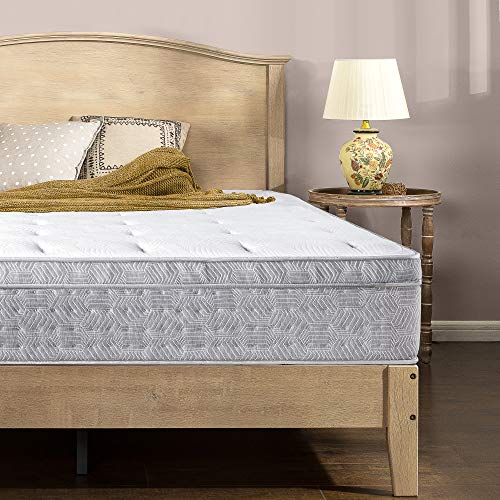 ZINUS Italian Made 13 Inch Pocket Spring Hybrid Mattress / Pressure