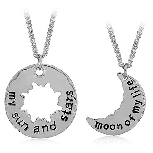 My Sun And Stars, Moon of My Life Khal and Khaleesi Necklace Inspiration Set