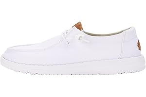 HEYDUDE Women's Wendy Canvas, Women’s Shoes, Women's Slip-on Loafers, Comfortable & Light-Weight