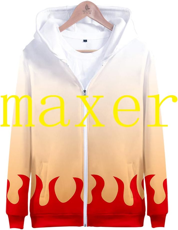 鬼滅の刃 煉獄杏寿郎 きめつのやいば れんごく きょうじゅろう コスプレ パーカー スウエット トレーナー