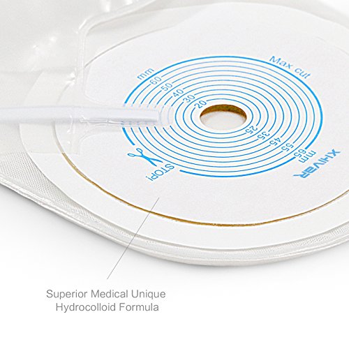 XHIVAR Ostomy Colostomy Supplies 1Piece Premium Medicals Twisttie