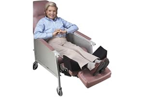 Skil-Care Geri-Chair Leg Positioner, 19" L x 5.25" H x 6.5" D, Low-Shear I Cover, Leg Support and Alignment for Geri-Chairs, 703420
