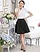 WLLW Womens Short Sleeve Fashion Shirt Formal Collared Fitted Blouse Tops,US L Asian XXL,White