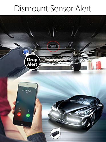 COOLOUS GPS Tracker TK05 Magnetic Portable GPS Tracker 2G Tracking Long Battery Life Real Tracking Devices for Personal and Car Vehicles