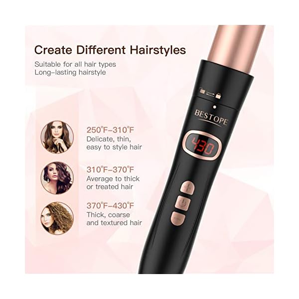 bestope 6 in 1 curling wand